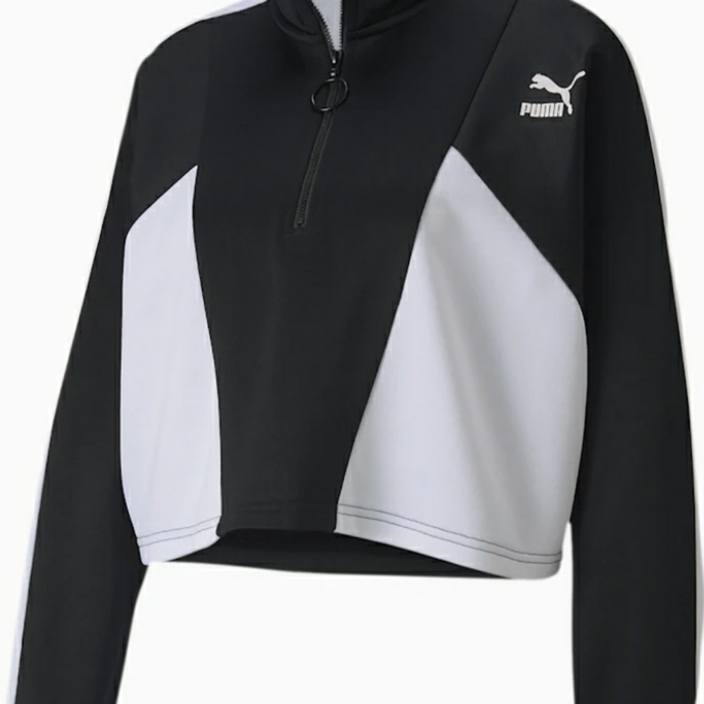Tailored For Sport Women's Cropped Half Zip Jacket
